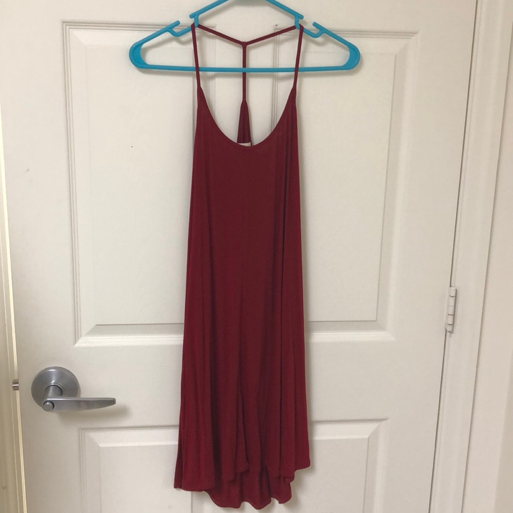 Red dress